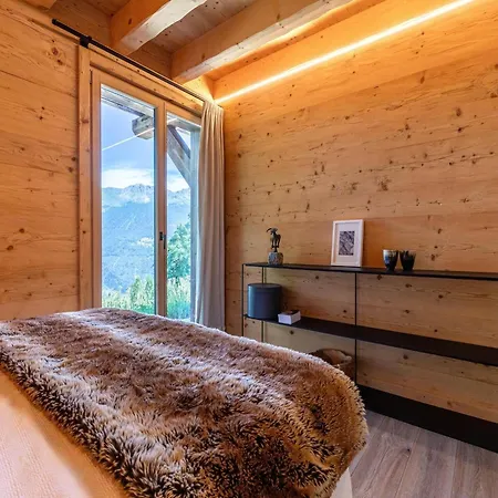 In Les Masses With Terrace Alpesi faház *