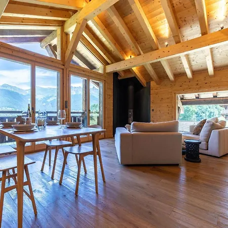 Alpesi faház In Les Masses With Terrace Agettes